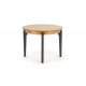60-22715 SORBUS table golden oak / graphite DIOMMI V-PL-SORBUS-ST-DĄB_MIODOWY/GRAFITOWY