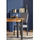 60-22715 SORBUS table golden oak / graphite DIOMMI V-PL-SORBUS-ST-DĄB_MIODOWY/GRAFITOWY