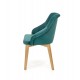 60-22614 TOLEDO 2 chair, color: honey oak / MONOLITH 37 DIOMMI V-PL-N-TOLEDO_2-D.MIODOWY-MONOLITH37