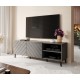 60-19643 TV stand 150 ABETO mat grey/ gloss grey DIOMMI CAMA-ABETO-RTV-150-GRA/GRA