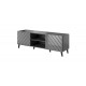 60-19643 TV stand 150 ABETO mat grey/ gloss grey DIOMMI CAMA-ABETO-RTV-150-GRA/GRA