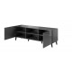 60-19643 TV stand 150 ABETO mat grey/ gloss grey DIOMMI CAMA-ABETO-RTV-150-GRA/GRA