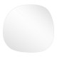 233-000008 Καθρέπτης Frameless 1 pakoworld μαύρο 49x1.2x52εκ