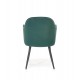 60-21258 K464 chair dark green DIOMMI V-CH-K/464-KR-C.ZIELONY