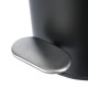 02-5566 ESTIA ΧΑΡΤΟΔΟΧΕΙΟ ΜΠΑΝΙΟΥ SOFT CLOSE SLIM 5lt ΜΑΤ ΜΑΥΡΟ