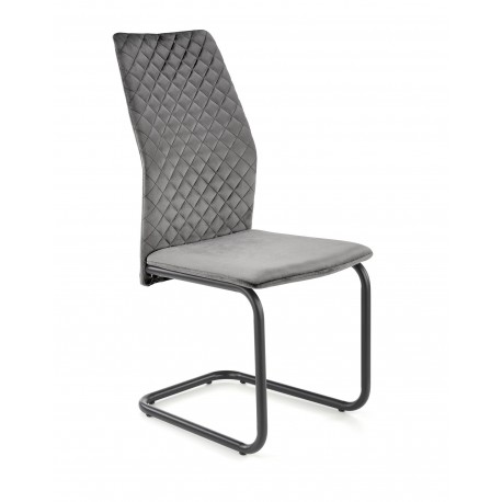 60-21217 K444 chair color: grey DIOMMI V-CH-K/444-KR-POPIELATY