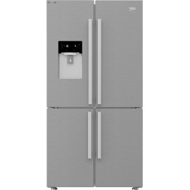 Beko GN1426234ZDXN Ψυγείο Ντουλάπα 565lt NoFrost Υ182xΠ90.8xΒ75εκ. PEARL INOX F