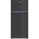 Beko RDNE650E40ZXBRN Ψυγείο Δίπορτο NoFrost Υ187xΠ83xΒ76εκ. Manhattan Grey E