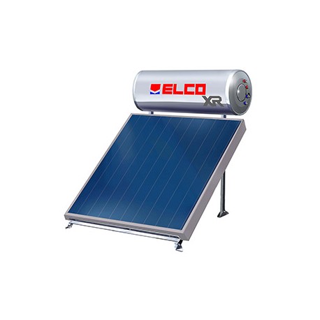 ELCO 160 XR/2,0 Ηλιακός Θερμοσίφωνας 160 λίτρων Glass Διπλής Ενέργειας με 2τ.μ. Συλλέκτη