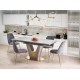 60-21930 VALENTINO table light grey/gold DIOMMI V-CH-VALENTINO-ST