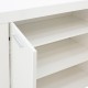 235-000013 Μπουφές Joanna pakoworld λευκό 144x42x80εκ