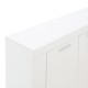 235-000013 Μπουφές Joanna pakoworld λευκό 144x42x80εκ