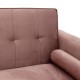 035-000065 Καναπές-κρεβάτι Success pakoworld 3θέσιος βελούδο σάπιο μήλο 190x80x84εκ
