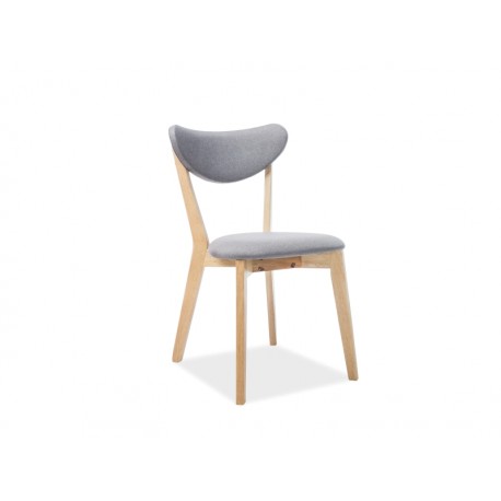 80-1560 BRANDO CHAIR OAK/GRAY TAP. 130 DIOMMI BRANDODSZ