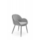 60-21282 K480 chair grey DIOMMI V-CH-K/480-KR-POPIEL