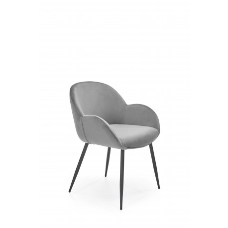 60-21282 K480 chair grey DIOMMI V-CH-K/480-KR-POPIEL