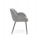 60-21282 K480 chair grey DIOMMI V-CH-K/480-KR-POPIEL