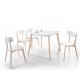 80-2340 ΚΑΡΕΚΛΑ TIBI WHITE OAK / WHITE DIOMMI TIBIDBB
