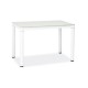 80-2016 ΤΡΑΠΕΖΙ GALANT WHITE / WHITE FRAME 100 * 60 DIOMMI GALANTB100X60