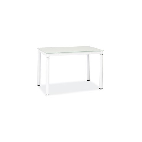 80-2016 ΤΡΑΠΕΖΙ GALANT WHITE / WHITE FRAME 100 * 60 DIOMMI GALANTB100X60