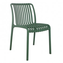 Ε3801,4 MODA Καρέκλα Στοιβαζόμενη PP - UV Πράσινο