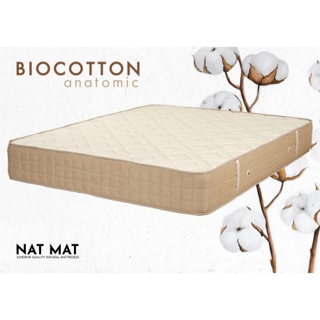 8077 KS Strom Στρώμα Natural Biocotton Anatomic 180X190X30εκ.