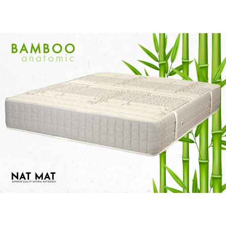 8025 KS Strom Στρώμα Natural Bamboo Anatomic 180X190Χ30εκ.