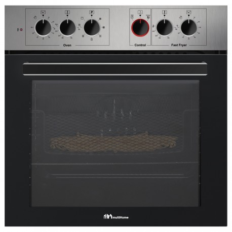 ΕΝΤΟΙΧΙΖΟΜΕΝΟΣ ΦΟΥΡΝΟΣ + FASTFRYER ΗΛΕΚΤΡΙΚΟΣ MULTIHOME MH-6095 INOX