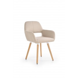 60-20989 K283 chair, color: beige DIOMMI V-CH-K/283-KR-BEŻOWY