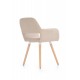 60-20989 K283 chair, color: beige DIOMMI V-CH-K/283-KR-BEŻOWY
