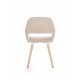 60-20989 K283 chair, color: beige DIOMMI V-CH-K/283-KR-BEŻOWY