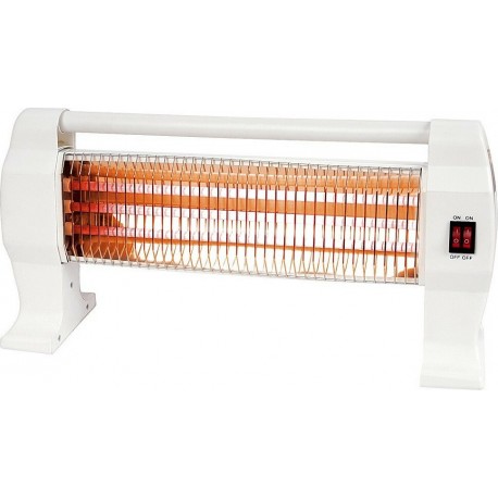 Crystal Home 17802 Σόμπα Χαλαζία Λευκή 1200W