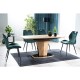 80-1458 Επενδυμένη καρέκλα Arco 51x51x91 μαύρο πλαίσιο/πράσινο βελούδο bluvel 78 DIOMMI ARCOCZ