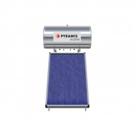026000307 Pyramis Ecoline Ηλιακός Θερμοσίφωνας 160lt Glass Διπλής Ενέργειας 2τ.μ. Επιλεκτικός