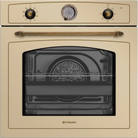 034068201 Pyramis 733070 Φούρνος άνω Πάγκου 73lt Π59.5εκ. Beige Metal A