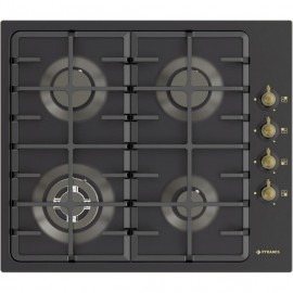 Pyramis  ΕΣΤΙΑ ΓΚΑΖΙΟΥ ΡΟΥΣΤΙΚ 733071 BLACK METAL (030062401) ΕΛΛΗΝΙΚΗΣ ΚΑΤΑΣΚΕΥΗΣ
