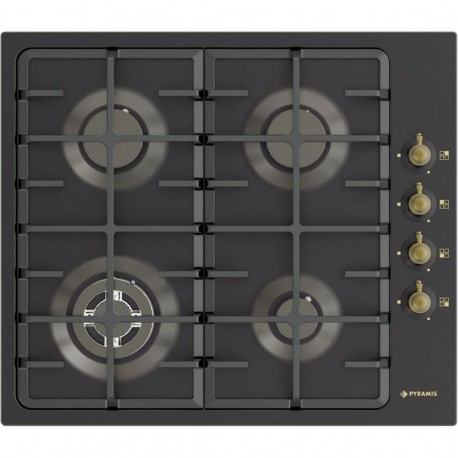 Pyramis  ΕΣΤΙΑ ΓΚΑΖΙΟΥ ΡΟΥΣΤΙΚ 733071 BLACK METAL (030062401) ΕΛΛΗΝΙΚΗΣ ΚΑΤΑΣΚΕΥΗΣ