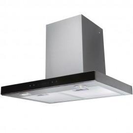Pyramis Grandezzo Απορροφητήρας Καμινάδα 60cm Inox-Black A (065039801)
