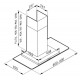 Pyramis Premium Cielo NT Απορροφητήρας Καμινάδα 90cm Inox A (065036601)