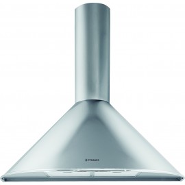 Pyramis Classic Στρογγυλός Απορροφητήρας Καμινάδα 60cm Inox D (065017801)