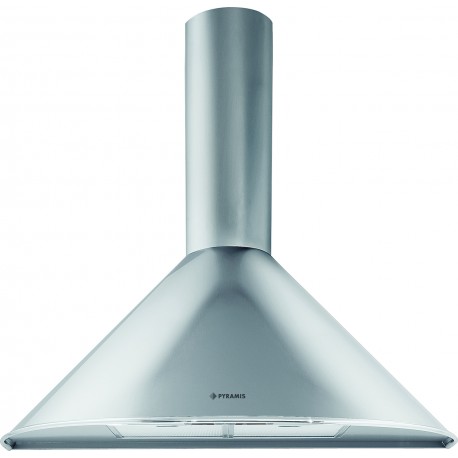 Pyramis Classic Στρογγυλός Απορροφητήρας Καμινάδα 60cm Inox D (065017801)