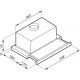 Pyramis Essential Συρόμενος Απορροφητήρας 60cm Λευκός D (065017102)