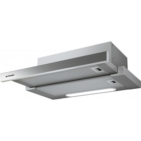 Pyramis Essential Συρόμενος Απορροφητήρας 60cm Inox D (065017002)