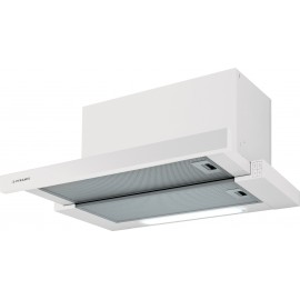 Pyramis Essential Turbo Συρόμενος Απορροφητήρας 60cm Λευκός C (065017302)