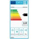 Pyramis Essential Turbo Συρόμενος Απορροφητήρας 60cm Λευκός C (065017302)