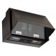 Pyramis Essential Turbo Πτυσσόμενος Απορροφητήρας 60cm Καφέ C (065023801)