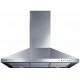 Pyramis Ecoline Τετράγωνος Απορροφητήρας Καμινάδα 60cm Inox D (065030801)