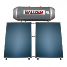 Gauzer Optima Max Standard BS 20/31 Ηλιακός Θερμοσίφωνας 200 λίτρων Glass Διπλής Ενέργειας με 3τ.μ. Συλλέκτη