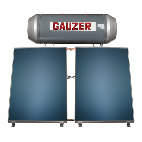 Gauzer Optima Max Standard BST 20/42 Ηλιακός Θερμοσίφωνας 200 λίτρων Glass Τριπλής Ενέργειας με 4τ.μ. Συλλέκτη