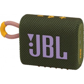 JBL Go 3 Αδιάβροχο Ηχείο Bluetooth 4.2W με Διάρκεια Μπαταρίας έως 5 ώρες Πράσινο